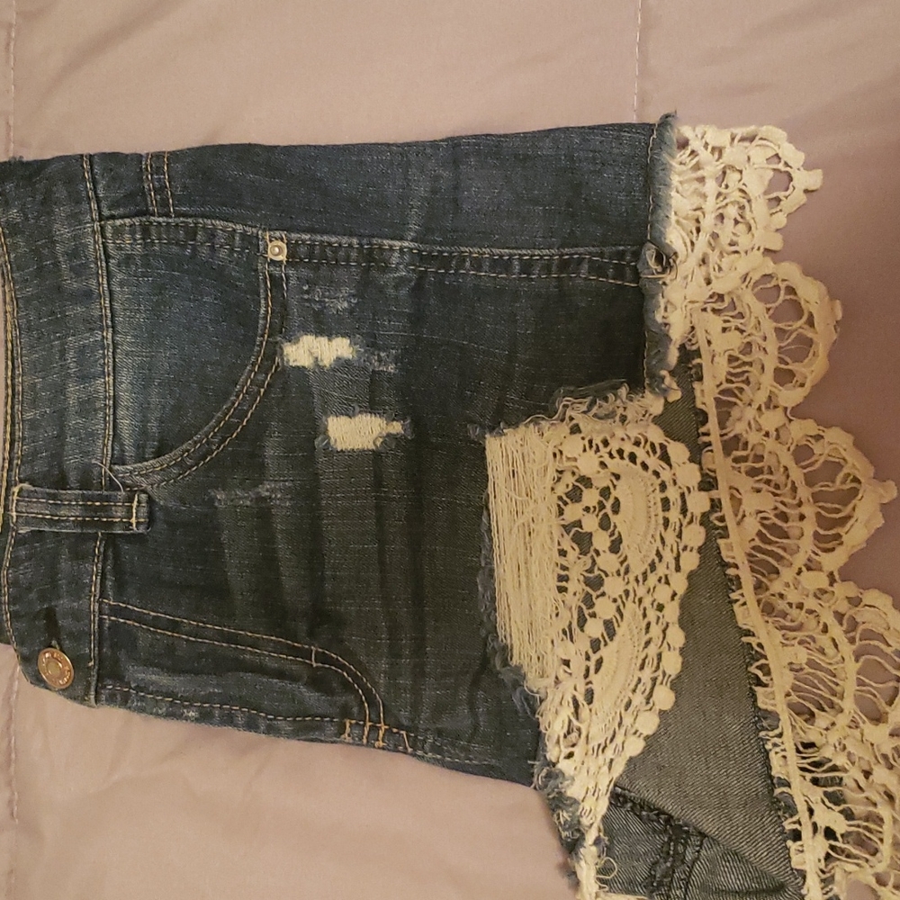 Almost famous blue jeans shorts